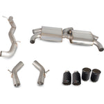 Scorpion Car Exhaust GPF-Back System (Non-Resonated) Carbon Fibre Ascari - Audi SQ2 GPF Model 2019 - 2021