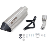 Scorpion Serket Parallel Stainless Slip-On Exhaust - Vespa GTS300 (Euro 5) 2020 - 2021