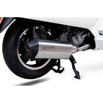 Scorpion Serket Parallel Stainless Slip-On Exhaust - Vespa GTS300 (Euro 5) 2020 - 2021