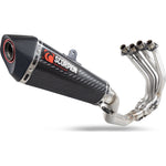 Scorpion Serket Taper Full System Carbon Fibre Exhaust - Kawasaki Ninja ZX-25R 2020 - 2021