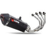 Scorpion Serket Parallel Full System Carbon Fibre Exhaust - Kawasaki Ninja ZX-25R 2020 - 2021