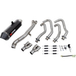 Scorpion Serket Parallel Full System Carbon Fibre Exhaust - Kawasaki Ninja ZX-25R 2020 - 2021