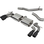 Scorpion Car Exhaust GPF-Back System (Non-Resonated) (Electronic Valves) Black Daytona - VW Golf R MK8 GPF Model 2021 - 2022