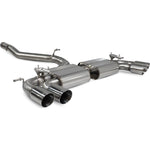 Scorpion Car Exhaust GPF-Back System (Non-Resonated) (E Valves) Daytona - VW Golf R MK8 GPF Model 2021-2022