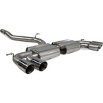 Scorpion Car Exhaust GPF-Back System (Non-Resonated) (Non-Valved) Daytona - Volkswagen Golf R MK8 GPF Model 2021 - 2022