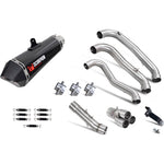 Scorpion Serket Taper Full System Carbon Fibre Exhaust - Triumph Trident 660 2021 - 2022