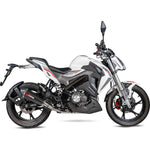 Scorpion Serket Taper Full System Carbon Fibre Exhaust - Keeway RKF-125 2020 - 2021