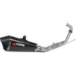 Scorpion Serket Taper Full System Carbon Fibre Exhaust - Keeway RKF-125 2020 - 2021