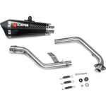 Scorpion Serket Taper Full System Carbon Fibre Exhaust - Keeway RKF-125 2020 - 2021