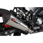 Scorpion Serket Taper Full System Stainless Exhaust - Keeway RKF-125 2020 - 2021