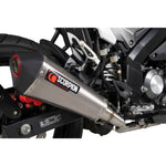 Scorpion Serket Taper Full System Titanium Exhaust - Keeway RKF-125 2020 - 2021