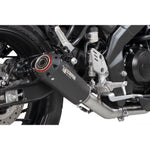 Scorpion Red Power Full System Black Ceramic Exhaust - Yamaha XSR 125 2021