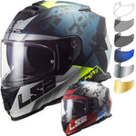 LS2 FF800 Storm Sprinter Motorcycle Helmet & Visor