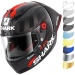 Shark Race-R Pro GP Replica Lorenzo Winter Test 99 Motorcycle Helmet & Visor