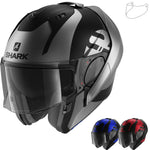 Shark Evo-ES Kedje Flip Front Motorcycle Helmet & Visor