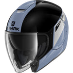 Shark City Cruiser Karonn Open Face Motorcycle Helmet & Visor