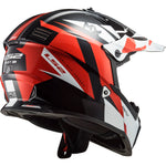 LS2 MX437 Fast Evo Strike Motocross Helmet