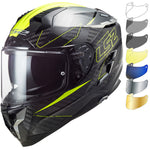 LS2 FF327 Challenger Carbon Fold Motorcycle Helmet & Visor