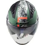 LS2 OF600 Copter Crispy Open Face Motorcycle Helmet & Visor