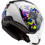 LS2 OF600 Copter Crispy Open Face Motorcycle Helmet & Visor