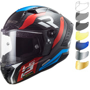 LS2 FF805 Thunder Carbon Supra Motorcycle Helmet & Visor