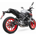 Scorpion Serket Taper Full System Carbon Fibre Exhaust - Yamaha MT-125 (Euro 4) 2019 - 2020