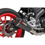 Scorpion Serket Taper Full System Carbon Fibre Exhaust - Yamaha MT-125 (Euro 4) 2019 - 2020