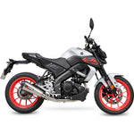 Scorpion Serket Taper Full System Stainless Exhaust - Yamaha MT-125 (Euro 4) 2019 - 2020