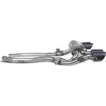 Scorpion Car Exhaust Half System (Non-Resonated) Quad Carbon Ascari - BMW M3 G80 & M4 G82 2021 - 2022