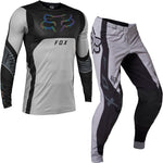 Fox Racing 2023 Flexair Ryaktr Motocross Jersey & Pants Black Grey Kit