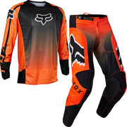 Fox Racing 2023 180 Leed Motocross Jersey & Pants Fluo Orange Kit