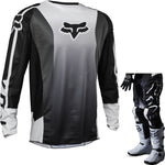 Fox Racing 2023 180 Leed Black Motocross Jersey & Pants Black White Kit