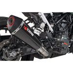 Scorpion Serket Taper Carbon Fibre Slip-On Exhaust - KTM 390 Duke 2021 - 2022