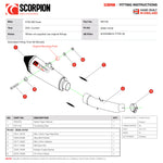 Scorpion Serket Taper Carbon Fibre Slip-On Exhaust - KTM 390 Duke 2021 - 2022