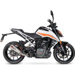 Scorpion Serket Taper Stainless Steel Slip-On Exhaust - KTM 390 Duke 2021 - 2022