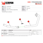 Scorpion De-Cat Race Header Pipe - KTM 390 Duke 2021 - 2022