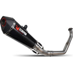 Scorpion Serket Taper Full System Carbon Fibre Exhaust - Yamaha MT-125 (Euro 5) 2021 - 2023