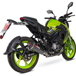 Scorpion Serket Taper Full System Carbon Fibre Exhaust - Keeway RKF-125 (Euro 5) 2021 - 2022