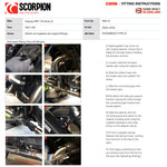 Scorpion Serket Taper Full System Carbon Fibre Exhaust - Keeway RKF-125 (Euro 5) 2021 - 2022