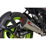 Scorpion Serket Taper Full System Stainless Steel Exhaust - Keeway RKF-125 (Euro 5) 2021 - 2022