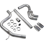 Scorpion Car Exhaust Cat-Back System (Non-Resonated) 90mm Polished Daytona - Volkswagen Golf MK7 GTD 2013 - 2017