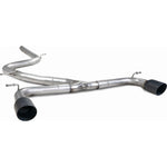 Scorpion Car Exhaust Cat-Back System (Non-Resonated) 100mm Black Ceramic Daytona - Volkswagen Golf MK7 GTD 2013 - 2017