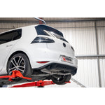 Scorpion Car Exhaust Cat-Back System (Non-Resonated) 100mm Black Ceramic Daytona - Volkswagen Golf MK7 GTD 2013 - 2017