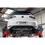 Scorpion Car Exhaust Cat-Back System (Non-Resonated) 100mm Polished Daytona - Volkswagen Golf MK7 GTD 2013 - 2017