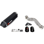 Scorpion Serket Parallel Black Ceramic Slip-On Exhaust - KTM Adventure 890 2021 - 2022