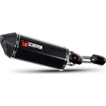 Scorpion Serket Parallel Black Ceramic Slip-On Exhaust - KTM Adventure 890 2021 - 2022