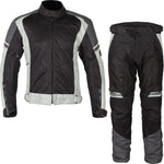 Spada Alberta CE Motorcycle Jacket & Trousers Grey Kit