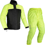 Oxford Rainseal Motorcycle Over Jacket & Pants Black Fluo Kit