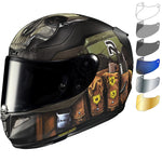 HJC RPHA 11 Ghost Call of Duty Motorcycle Helmet & Visor