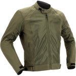 Richa Airsummer Motorcycle Jacket & Trousers Olive Green Black Kit